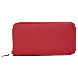 Hermès Hermes Azap Zip Around Silk'in Epsom Long Pink