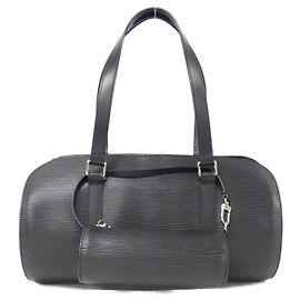 Borsa Soufflot Epi Louis Vuitton Nero