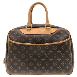 Bolsa de mão Vanity Bowling Monogram Louis Vuitton Marrom