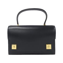 Borsa a mano Hermès Piano in blu indaco Blu