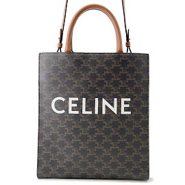 Céline Celine Small Vertical Cabas Triomphe Tote Bag Other