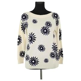 Eric Bompard Beiger Pullover Beige