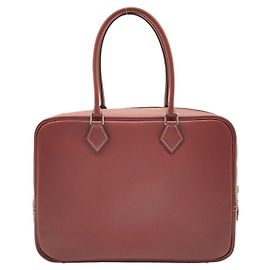 Hermès Plume Handtasche Rot