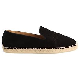 Christian Louboutin Black suede espadrilles Black