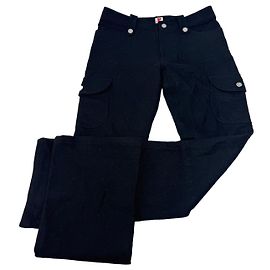 Vintage Courreges Wool Pants Black Black