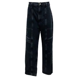 Agolde Panther Cooper Cargo Jeans Schwarz