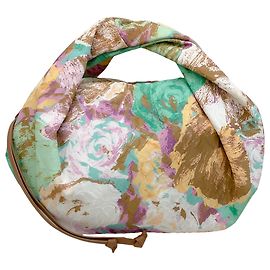 Bolsa Twist Multi Floral Jacquard de Dries van Noten Multicor