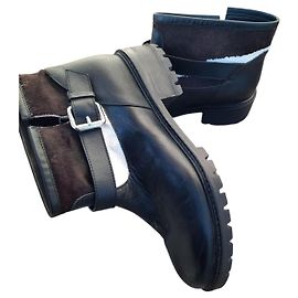 Bottes Fendi en cuir Multicolore