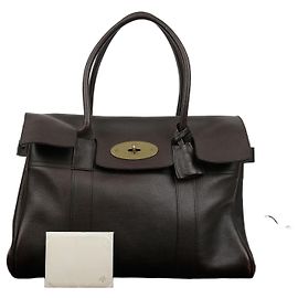 Mulberry Bolsa Tote Basewater Marrom