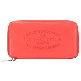 Cartera Larga Iena Parnaea de Cuero Louis Vuitton Roja