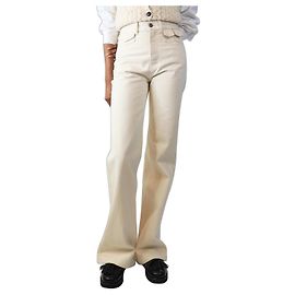 Chloé Jean en denim crème - taille UK 8 Écru
