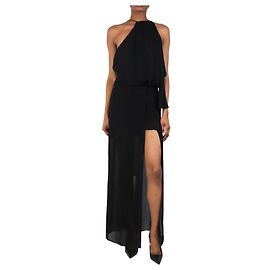 Acne Vestido maxi negro sin mangas - talla UK 6 Otro