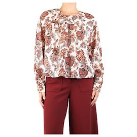 Ulla Johnson Braune Esen-Bluse - Größe UK 10 Braun