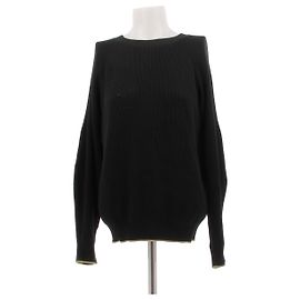 Pull en laine noir Laurence Bras M Noir