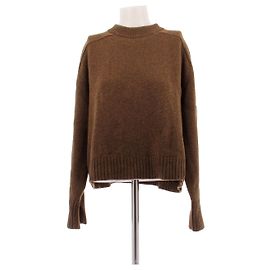 Soeur Pull marron en laine Marron
