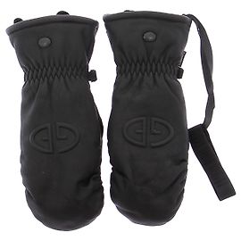 Goldbergh Luvas pretas de couro Preto
