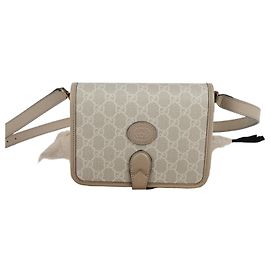 Gucci Interlocking Mini Crossbody Bag Brown