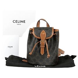 Céline Polco Mini Backpack Brown
