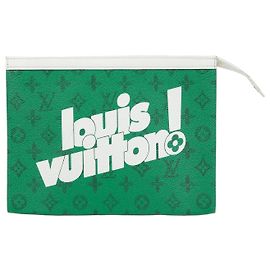 Louis Vuitton Clutch Pochette Voyage MM Verde