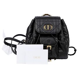 Dior Caro Small Backpack Black