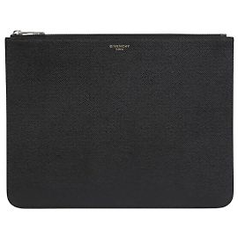 Givenchy Logo Clutch Black