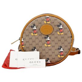 Gucci Mochila Tambor Disney Marrom