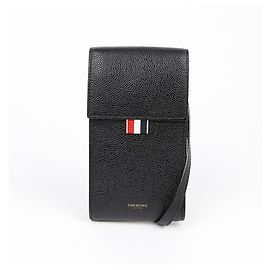 Thom Browne Borsa a tracolla per telefono Nero