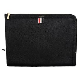 Thom Browne Document Clutch Black