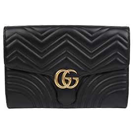 Gucci GG Marmont Clutch Black