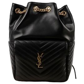 Saint Laurent Zaino con cordino Nero