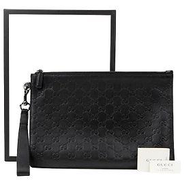 Gucci GG Signature Umhängetasche Schwarz