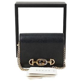 Gucci Billetera con cadena Negro