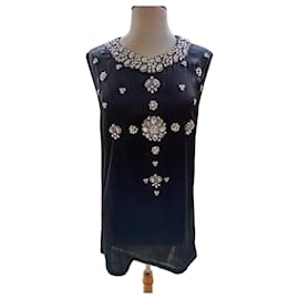 Robe Givenchy noire à strass Noir