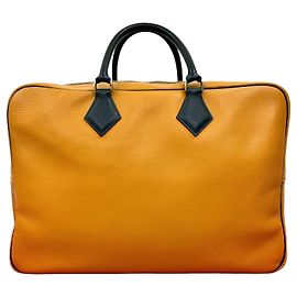 Sac Boston Ardennes Plume45 d'Hermès Marron