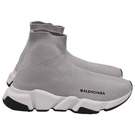 Baskets Speed Trainer Balenciaga en polyester gris Gris