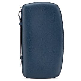 Louis Vuitton Taiga Atoll Organizer Blau