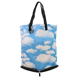 Delvaux Nylon Tote Bag Blue