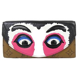 Portafoglio Monogram Sarah Louis Vuitton Marrone