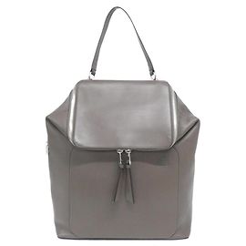 Mochila de couro de bezerro Loewe Goya Marrom