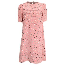 Red Valentino Robe Mini Imprimée Marc by Marc Jacobs Rose