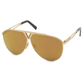 Occhiali da sole Tonka Pilot Louis Vuitton D'oro Metallico