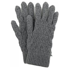 Warme graue Kaschmirhandschuhe von Hermès Braun