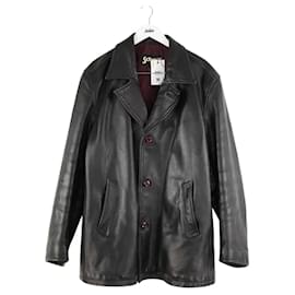 Schott Black leather jacket Black
