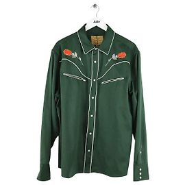 Autre Marque Aimé Leon Dore Hemd Grün aus Polyester XL Grün