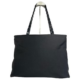 Borsa tote vintage Salvatore Ferragamo nera Nero