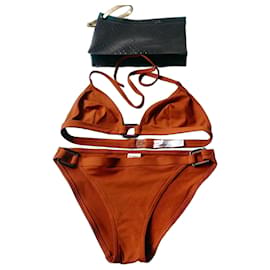 ERES Costume da bagno in mattoni 2 pezzi NUOVO 38 Cammello
