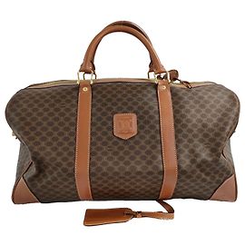 Céline Borsa a secchiello Celine C Charm in pelle trapuntata Marrone