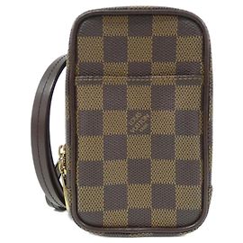 Pochette Louis Vuitton Damier Etui Okapi GM Damier ebène