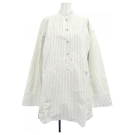 Camisa larga Prada Blanco Azul