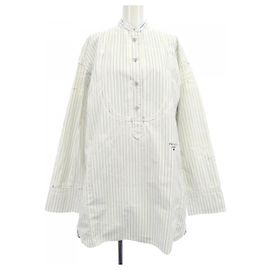 Camisa longa Prada Branco Azul